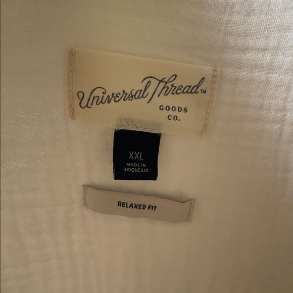 Ivory Button-Up Shirt - Picture 2 of 4